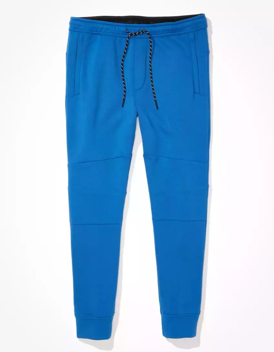 Pantalon Jogging American Eagle AE 24/7 Good Vibes Bleu Clair Homme | EHP-11347294